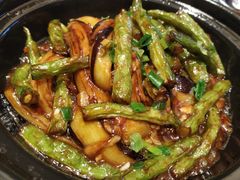 咸鱼豆角干烧茄子-海天楼(天津泛太平洋店)