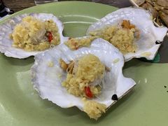 蒜蓉粉丝蒸大元贝-贞姨美食·老字号海鲜大排档