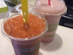 芒果菠萝……太厚了-每日新鲜水果吧(南京东路店)