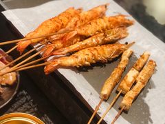 -何妹湿辣牛肉·粤式烧烤砂煲(桂雅路店)