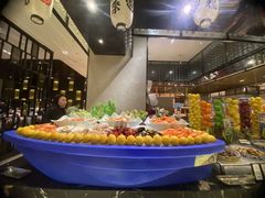 -广州万富希尔顿酒店·感趣自助餐厅·金秋蟹宴生蚝海鲜刺身