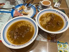 沙茶牛肉公仔面-敏华冰厅(紅磡)