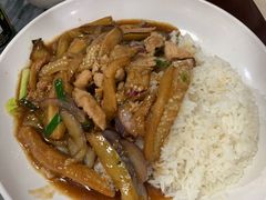 茄子肉片饭-兴兴旺·冬瓜盅·啫啫煲(西华路店)