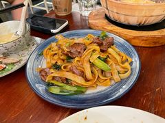 沙茶牛肉湿炒粿条-潮堂(环球金融中心店)