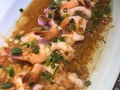 金银蒜蒸凤尾虾-绿茶餐厅(乐峰广场店)