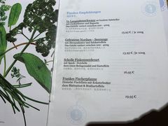 菜单-NORDSEE Frankfurt Fisch Franke