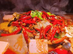-探鱼·鲜青椒爽麻烤鱼(广州南沙万达广场店)