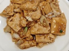 家常炒豆腐-燕北云山·农家菜·灶台鱼(密云溪翁庄店)