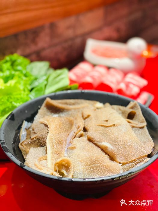 谭鸭血老火锅(五号停机坪店)-毛肚-菜-毛肚图片-广州美食-大众点评网