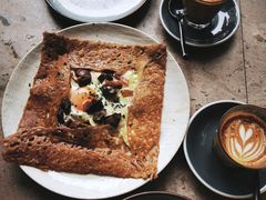 鸡蛋蘑菇熏肉荞麦可丽饼-RAC BAR(安福路店)