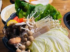 人气蔬菜拼盘-呷哺呷哺(松江开元店)