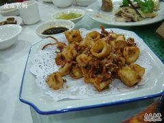椒盐鱿鱼-华源餐厅·海鲜大排档37年老字号(日月贝店)