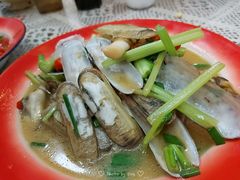 葱油蛏子-海味鲜温州家常菜
