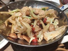 干锅花菜-芳芳私房菜·精做淮扬菜(承德路店)