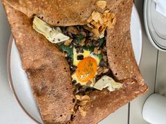 菠菜菌菇可丽饼-salée