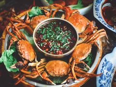 清蒸大闸蟹-佳佳麻辣烧菜馆