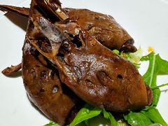 辣卤鸭头-鸭王烤鸭店(三里河店)