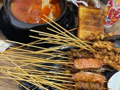 -宝记烧烤·碳锅羊肉·羊蝎子火锅·夜食社(文体路创始店)