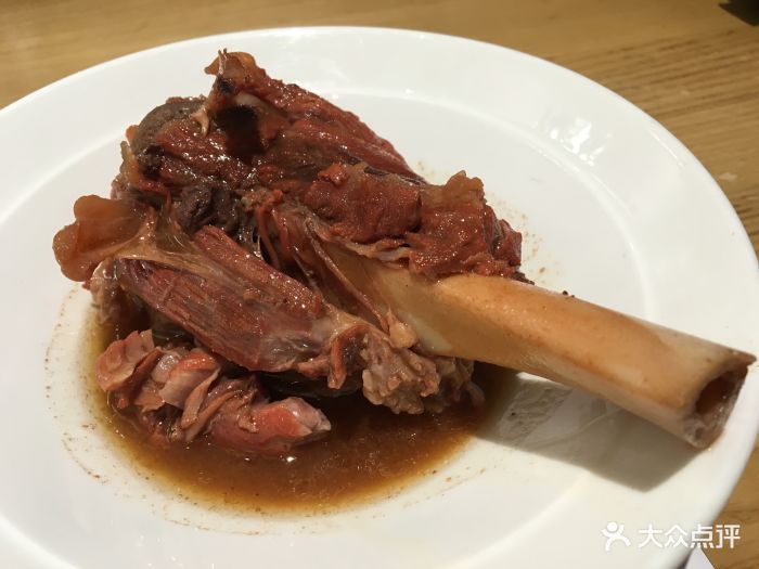 上关雪东北菜(第一百货店)金牌酱棒骨图片 - 第1张