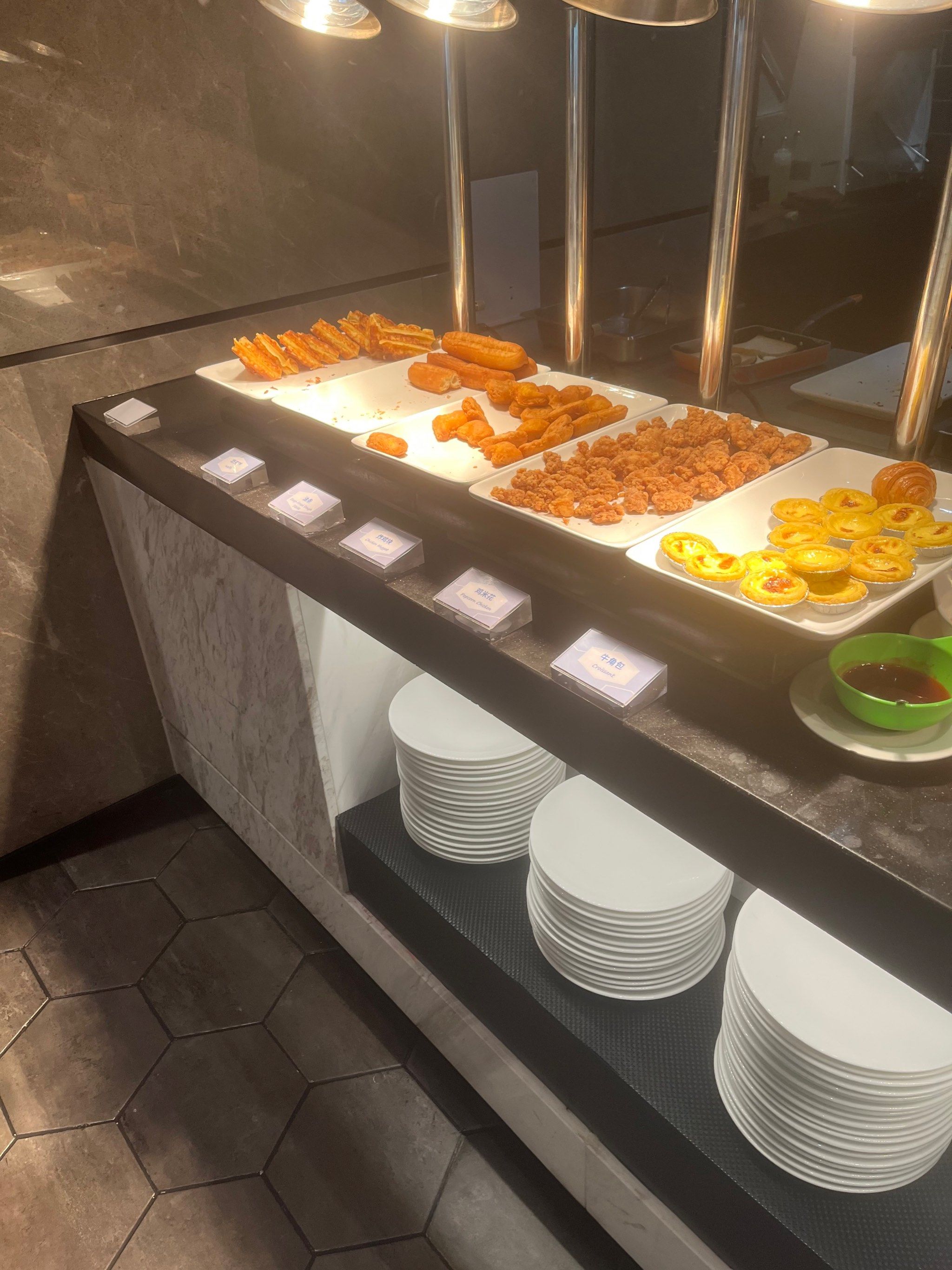 希尔顿自助早餐