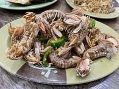 椒盐濑尿虾-贞姨美食·老字号海鲜大排档
