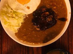 香醇肥牛卷秘制汉堡排黄米咖喱饭-金龙咖喱