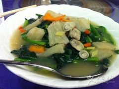 竹笙上汤菠菜-佛有缘素食馆·荔湾老字号(陈家祠首店)