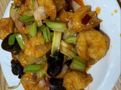 虾仁烧蹄筋-方城小吃店