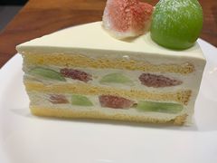 无花果奶油蛋糕-black rainbow coffee