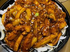 铁板酱香烧茄子-京天红酒家(虎坊路店)