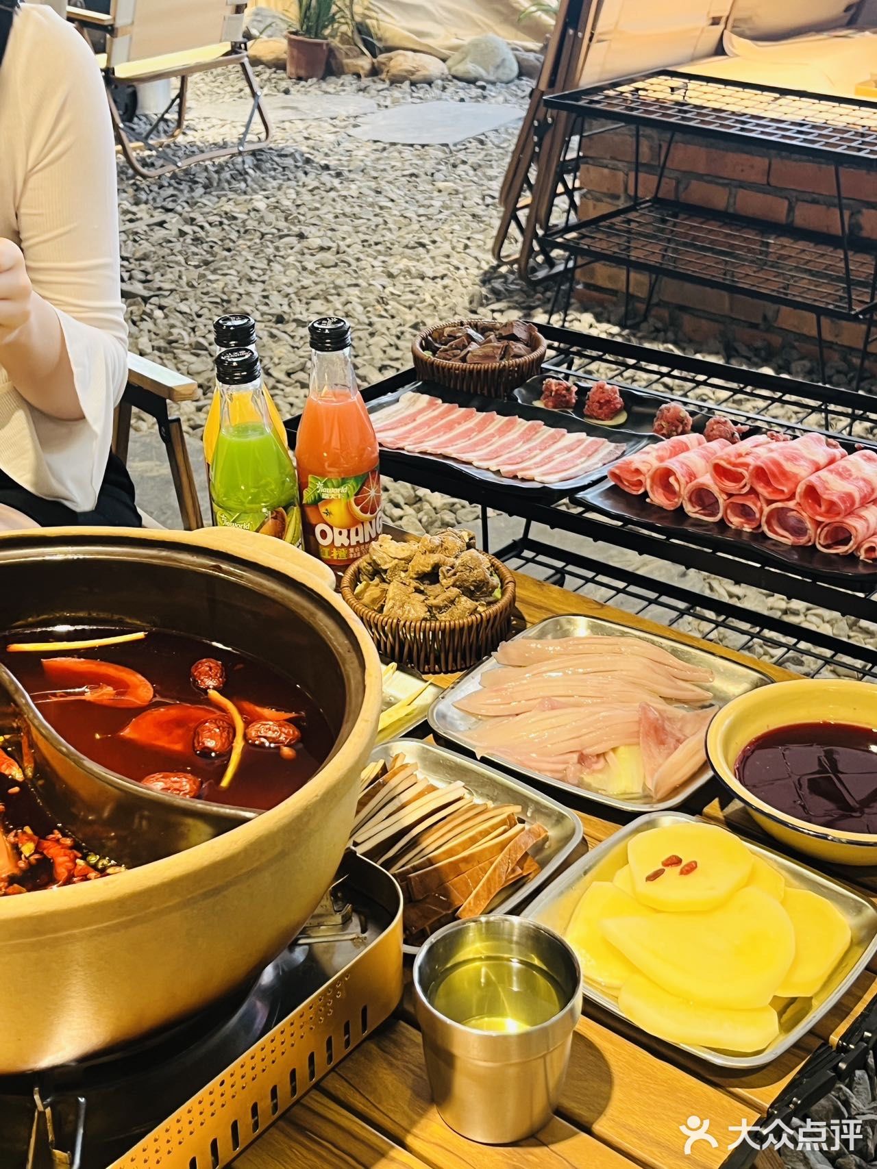 【舒适的夏日凉爽露营火锅计划🔥🏕️】
