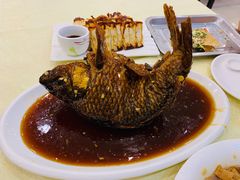 挣蹦鲤鱼-奥华餐厅·老张记(台基厂店)