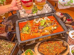 -探鱼·鲜青椒爽麻烤鱼(银泰城店)