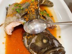 香葱焗石斑鱼-尚一汤·粤菜海鲜(环球港店)