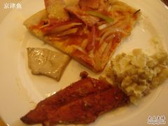 腌鱼、沙拉、披萨-舜耕山庄四时万和自助餐厅