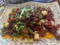 干煸肥肠头-江油刘留肥肠(绵阳店)