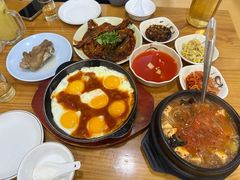 铁板鸡蛋-善女酱汤馆