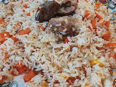 新疆抓饭-新疆巴州金丝特餐厅(大钟寺店)