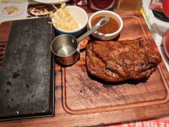 岩烧谷饲西冷扒-杯子红牛排(创意产业园店)