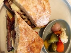 蘑菇芝士牛排三明治-新元素(蓝色港湾店)