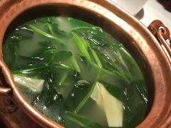 鸡汁菠菜豆衣-南小馆(迪士尼小镇店)