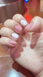 -手牵手美甲