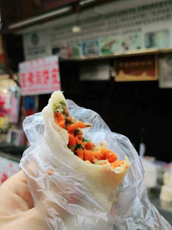 亚佛润饼皮-"不是泉州人,只是过来游玩,来之前听说这家.