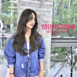 -INS羽毛接发·巴黎画染