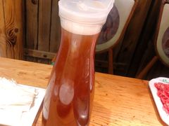 现熬酸梅汤-草原塞蛮羊火锅城(港湾店)