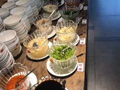 自助调料区-佬土鹅肠火锅(中建大观店)