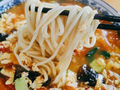 西红柿木耳鸡蛋面-竹青胶东摔面(黄岛开发区店)