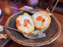 蟹籽熔岩土豆沙律-鸟鹏烧鸟居酒屋(仁恒梦中心店)