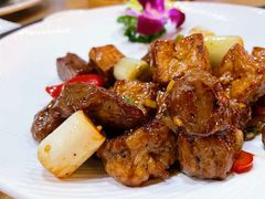 杏鲍菇牛肉粒-点点心港式茶餐厅(南京西路店)