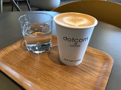姜糖拿铁【圣诞特饮】-dotcom coffee古点咖啡(致真大厦店)